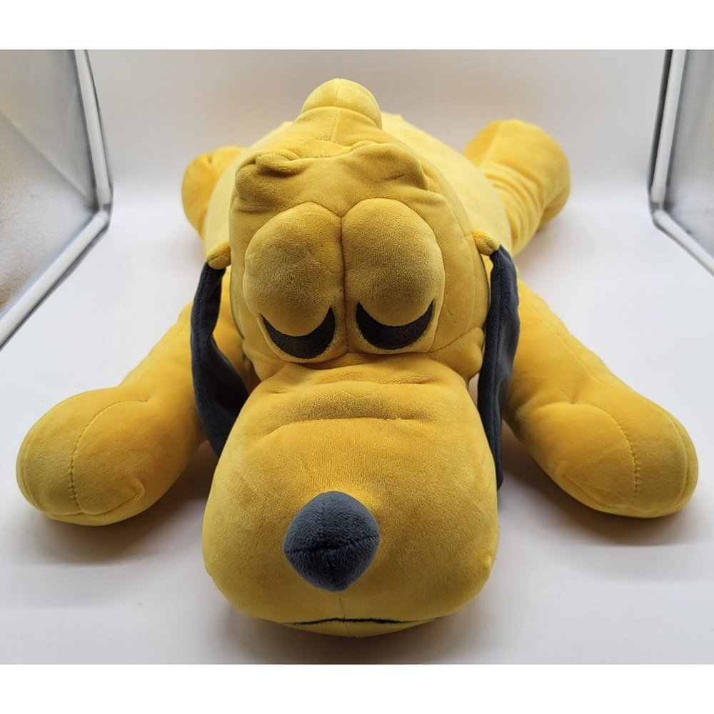 Disney Plush Yellow and Black Pluto Toy